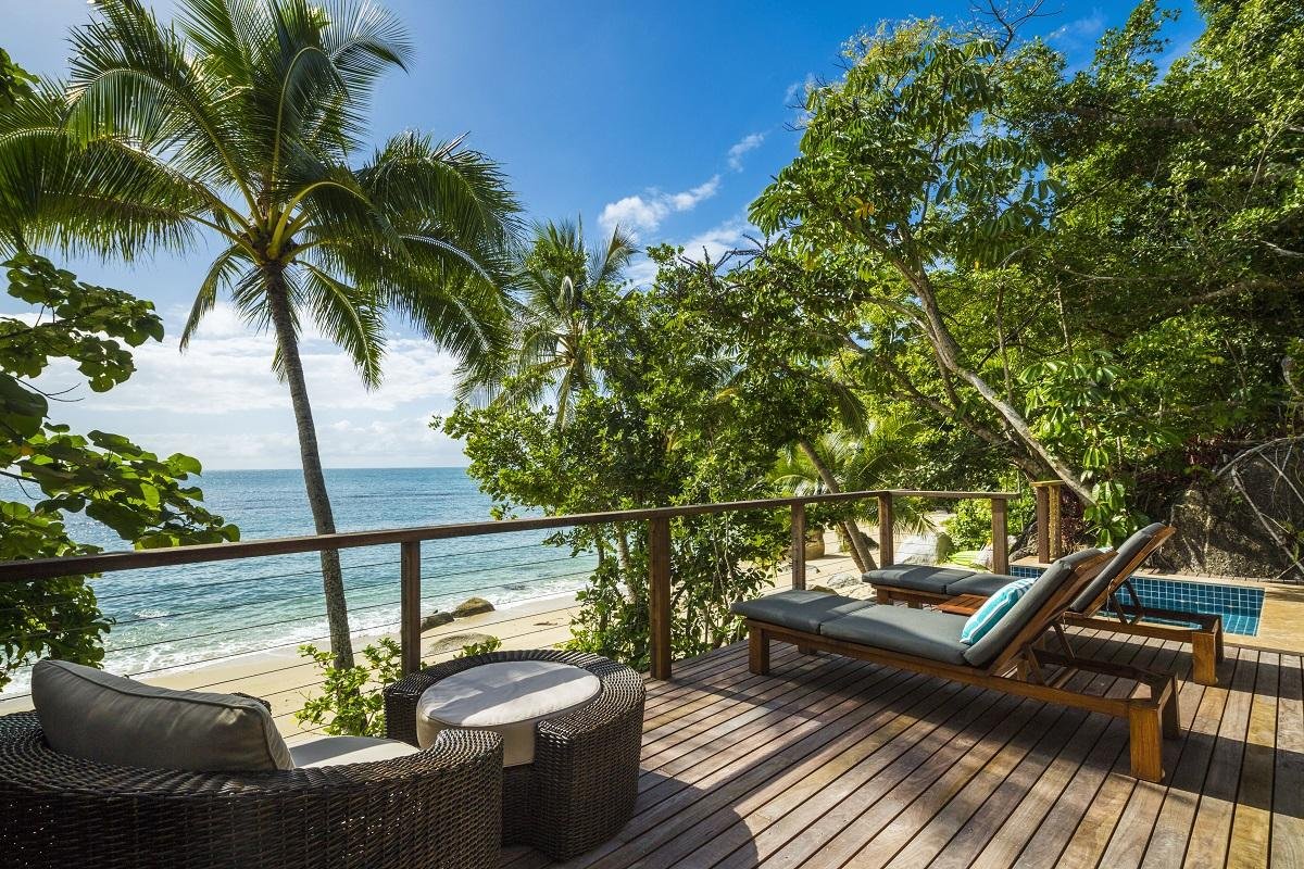 Bedarra Beach House Deck